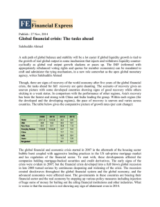 Global financial crisis(27.11.14)