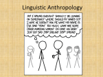 03 Linguistic Anthropology