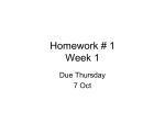 Homework 1