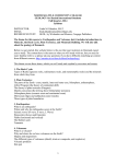 Syllabus Danish International Geology 2014