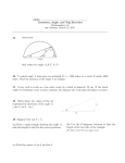 geometry, angle, and trig exercises