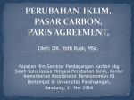 PERUBAHAN IKLIM, PASAR CARBON, PARIS AGREEMENT,