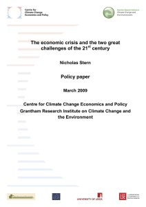 The economic crisis and the two great challenges of 21st century (237 kB) (opens in new window)