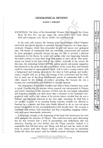 Review of Soundings: The Story of the Remarkable Woman Who Mapped the Ocean Floor by Hali Felt