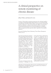 A clinical perspective on remote monitoring of chronic disease