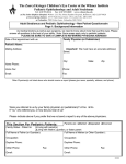 Adult Strabismus and Pediatric Ophthalmology - New Patient Questionnaire