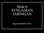 Slide 6 – Pengaman Jaringan - E-Learning