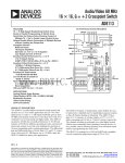 AD8113 数据手册DataSheet 下载