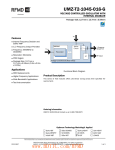 UMZ-T2-1045-O16-G 数据资料DataSheet下载