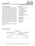 AAT4670 数据资料DataSheet下载