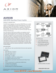 AX508 数据资料DataSheet下载