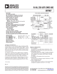 AD7663 数据手册DataSheet下载