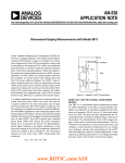 AN-536: Dimensional Gaging Measurements with Model