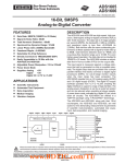 ADS1605 数据资料 dataSheet 下载