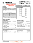 CD54HC377/3A CD54HCT377/3A Octal D-Type Flip-Flop with Data Enable Functional Diagram