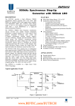 EUP2412  500kHz Synchronous Step-Up Converter with 600mA LDO