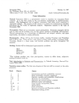 ECON 7818-001 Econometrics I