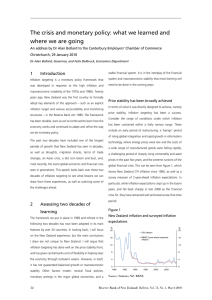 The crisis and monetary policy: what we learned and