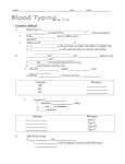 Genetics of Blood