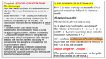 3.  THE DEGENERATE ELECTRON GAS Chapter 1 : SECOND QUANTIZATION