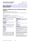 Gene Section HSPBAP1 (HSPB (heat shock 27kDa) associated protein 1)