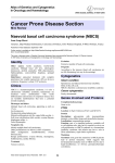 Cancer Prone Disease Naevoid basal cell carcinoma syndrome (NBCS)