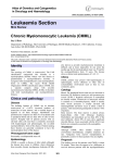 Leukaemia Section Chronic Myelomonocytic Leukemia (CMML) Atlas of Genetics and Cytogenetics