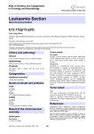 Leukaemia Section t(12;15)(p13;q25) Atlas of Genetics and Cytogenetics in Oncology and Haematology