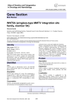 Gene Section WNT5A (wingless-type MMTV integration site family, member 5A)