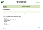 BCS Evidence Based Assessment Set Up an IT System Level 3