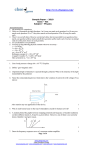 Sample Paper – 2010 Class – XII