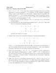 Math 8246 Homework 4 PJW Date due: Monday March 26, 2007