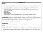 Quarter 4 - Weather Unit Objectives: Compare the composition