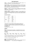 Week 2 Maths Revision