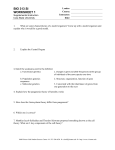 Bio 313 worksheet 1 - Iowa State University