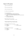 Chapter 22: HW questions 1. Alkanes have the general formula --