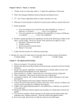 Developmental Psych Review Document