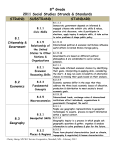 8th Grade 2011 Social Studies Standards