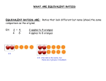 Equivalent Ratio Notes