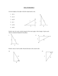 TRIG WORKSHEET