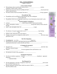 Notes – Early Earth History