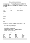 doc Organ systems table Table to fill in which will