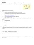 Resistance and Ohms Law Investigation