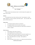 Project: Build your own Cell Model