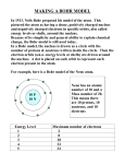 making a bohr model - hrsbstaff.ednet.ns.ca