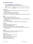 Macromolecules Webquest