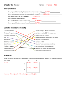 Chapter 12 Review2012 KEY