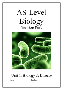 Section 2: Enzymes and Digestion