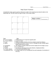 Magic Square Vocabulary Game Combinations