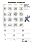 Irregular Verb Past Tense Word Search Write the past tense next to